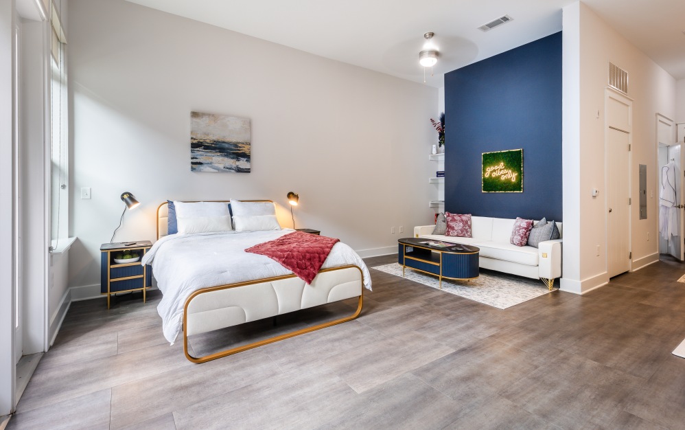 Sheer (S1) - Studio floorplan layout with 1 bathroom and 592 square feet (Floor 2)