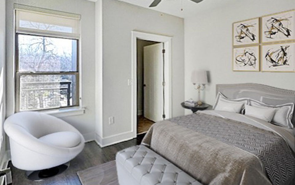 Calico (C1) - 2 bedroom floorplan layout with 2 bathrooms and 1149 square feet (Bedroom 1
)