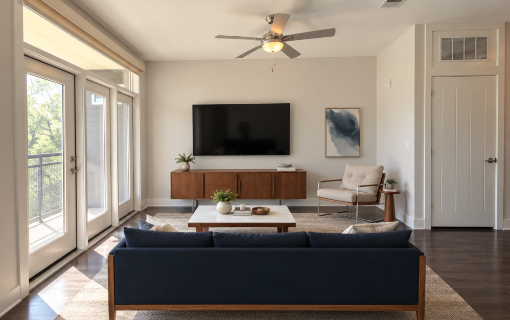 Furnished Living Room