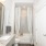Bathroom with tub/shower combo and shower curtain